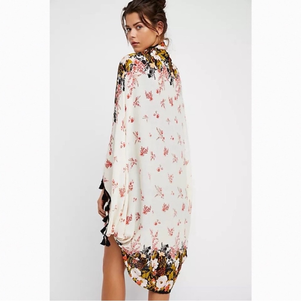 Free People Bali Wrapped in Bloom Shawl